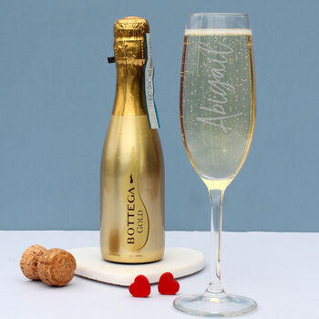 Thinking Of You Gift For Friends Mini Champaign Set