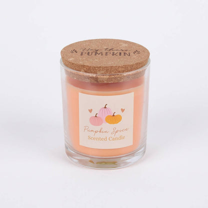 Pumpkin Spice Scented Candle Autumn Gift For Her