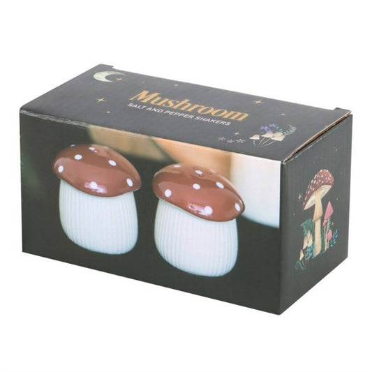 Salt And Pepper Set Mushroom Shaped Kitchen Decor