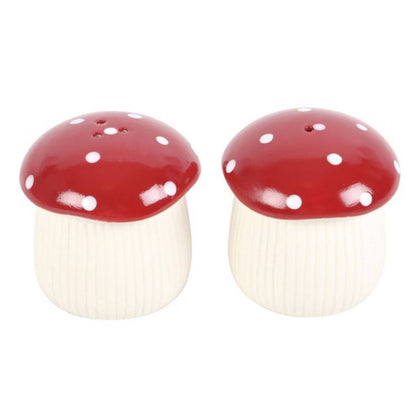 Salt And Pepper Set Mushroom Shaped Kitchen Decor