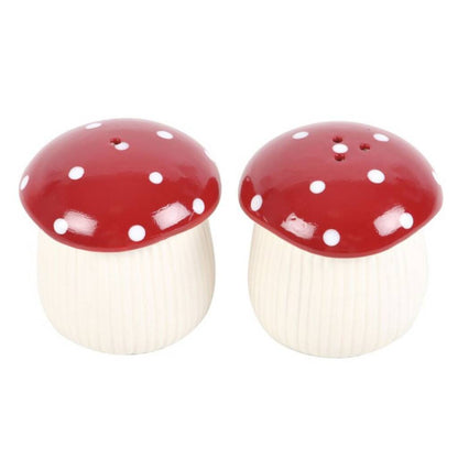 Salt And Pepper Set Mushroom Shaped Kitchen Decor
