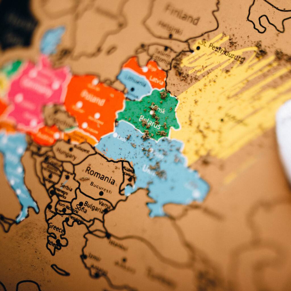 Scratch Off World Map Travel Gifts