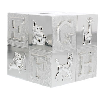 Silver Money Box For Girls Personalised Gifts