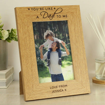 Step Dad Fathers Day Photo Frame Gift 6x4