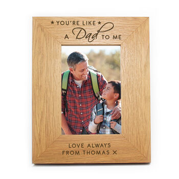 Step Dad Fathers Day Photo Frame Gift 6x4