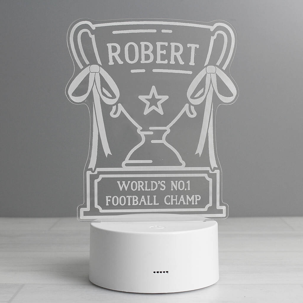 Teacher Gifts Trophy LED Light Thank You Present