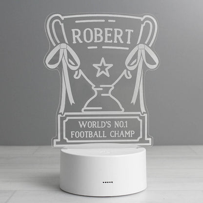 Teacher Gifts Trophy LED Light Thank You Present