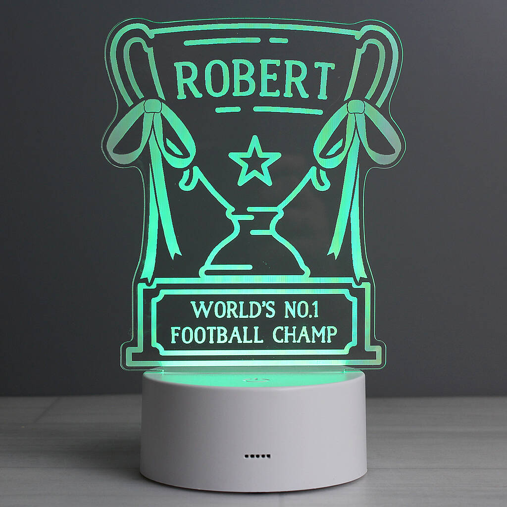 Teacher Gifts Trophy LED Light Thank You Present