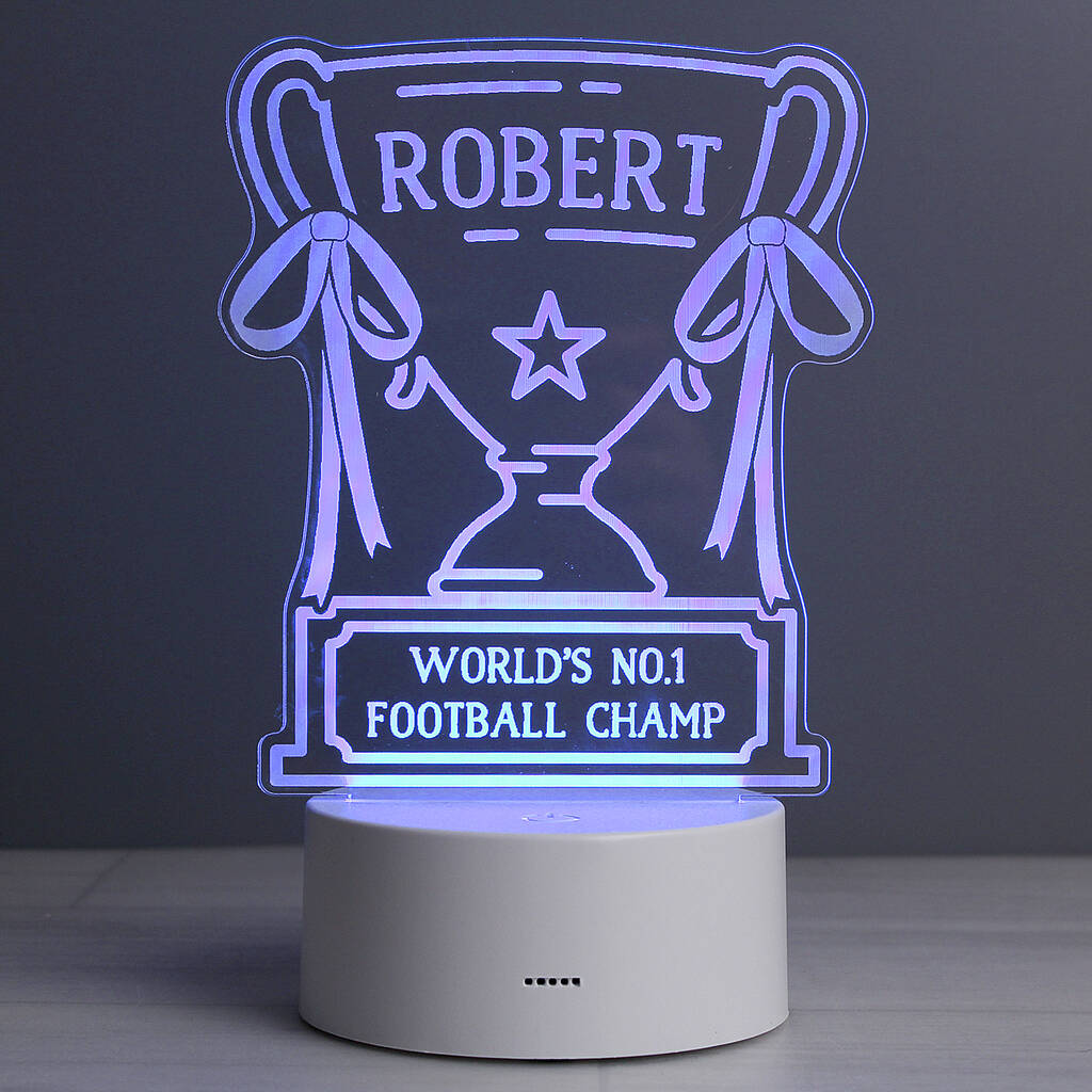 Teacher Gifts Trophy LED Light Thank You Present