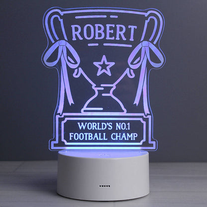 Teacher Gifts Trophy LED Light Thank You Present