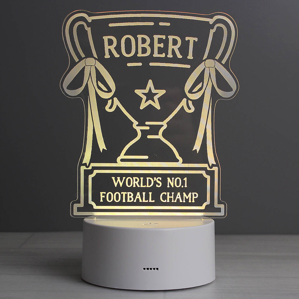 Teacher Gifts Trophy LED Light Thank You Present