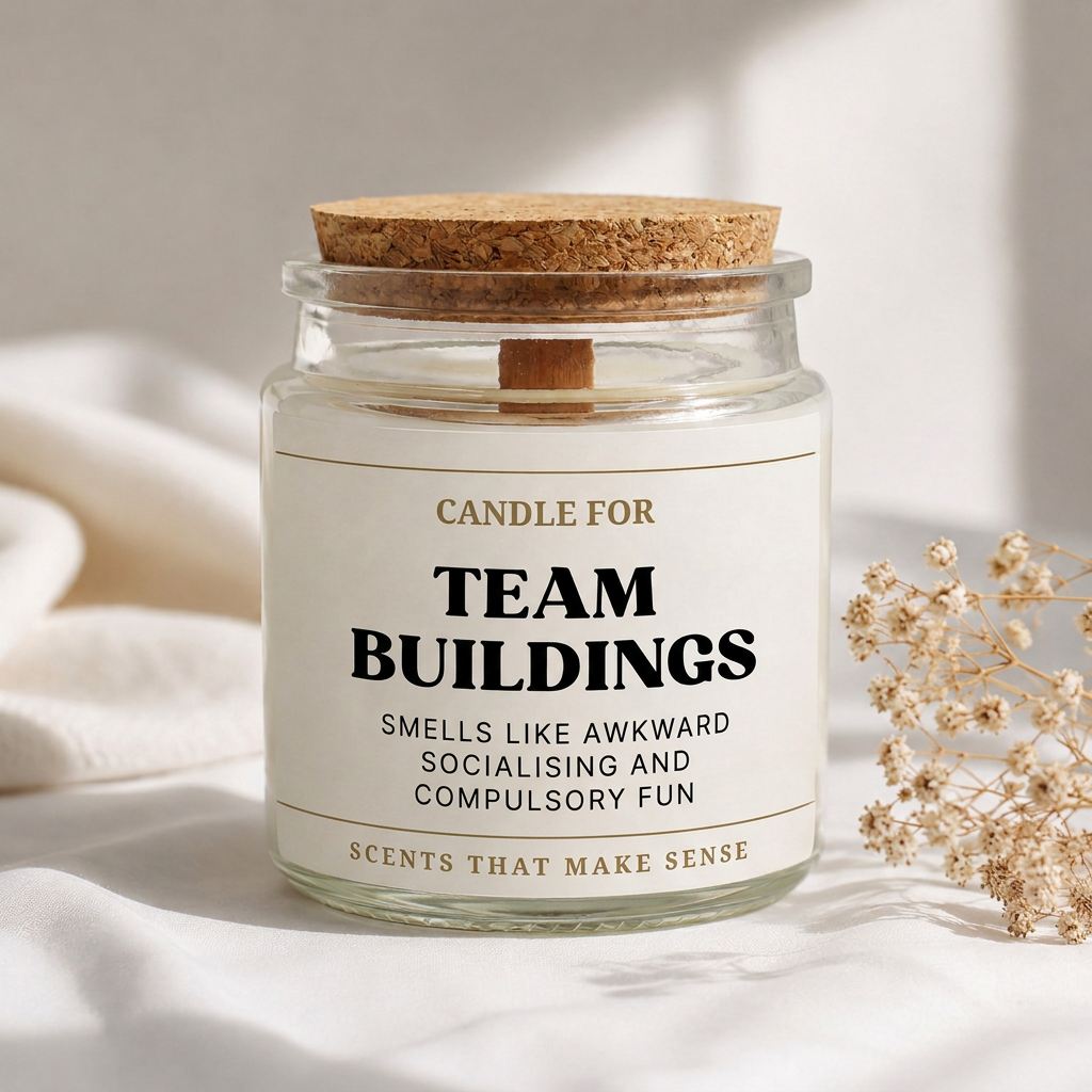 Team Buildings Candle