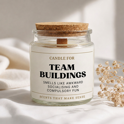 Team Buildings Candle