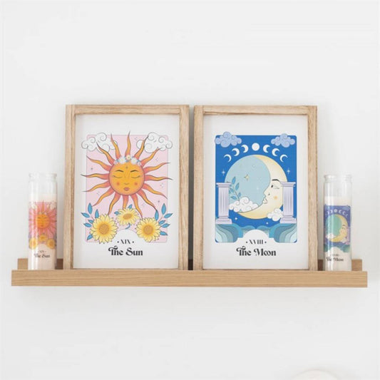 The Sun The Moon Framed Art Print Positive Home Gifts