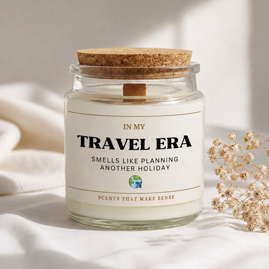 In My Travel Era Candle