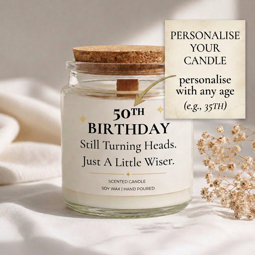 Personalised Birthday Candle - Still Turning Heads