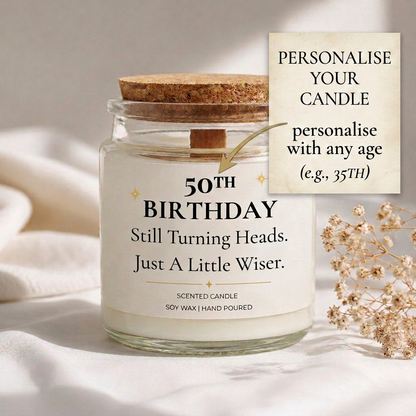 Personalised Birthday Candle - Still Turning Heads