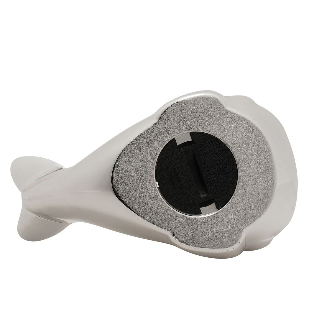 Bambino Silver Plated Whale Money Box