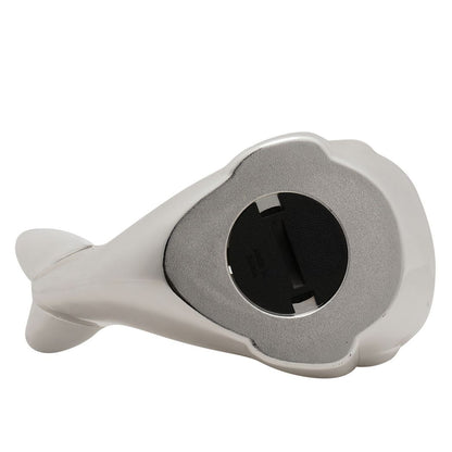 Bambino Silver Plated Whale Money Box