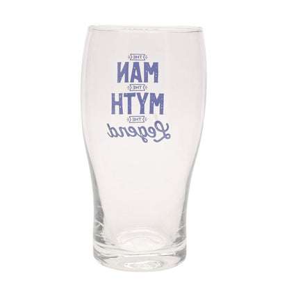 Well Crafted Pint Glass and Coaster Set - The Legend