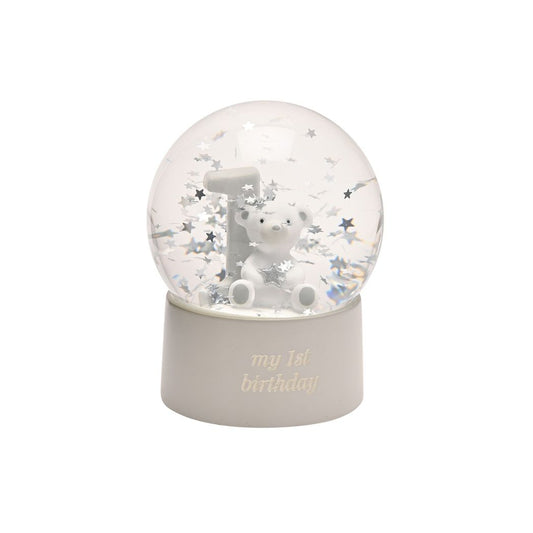 Baby's  First 1st Birthday Gift Waterball - Neutral