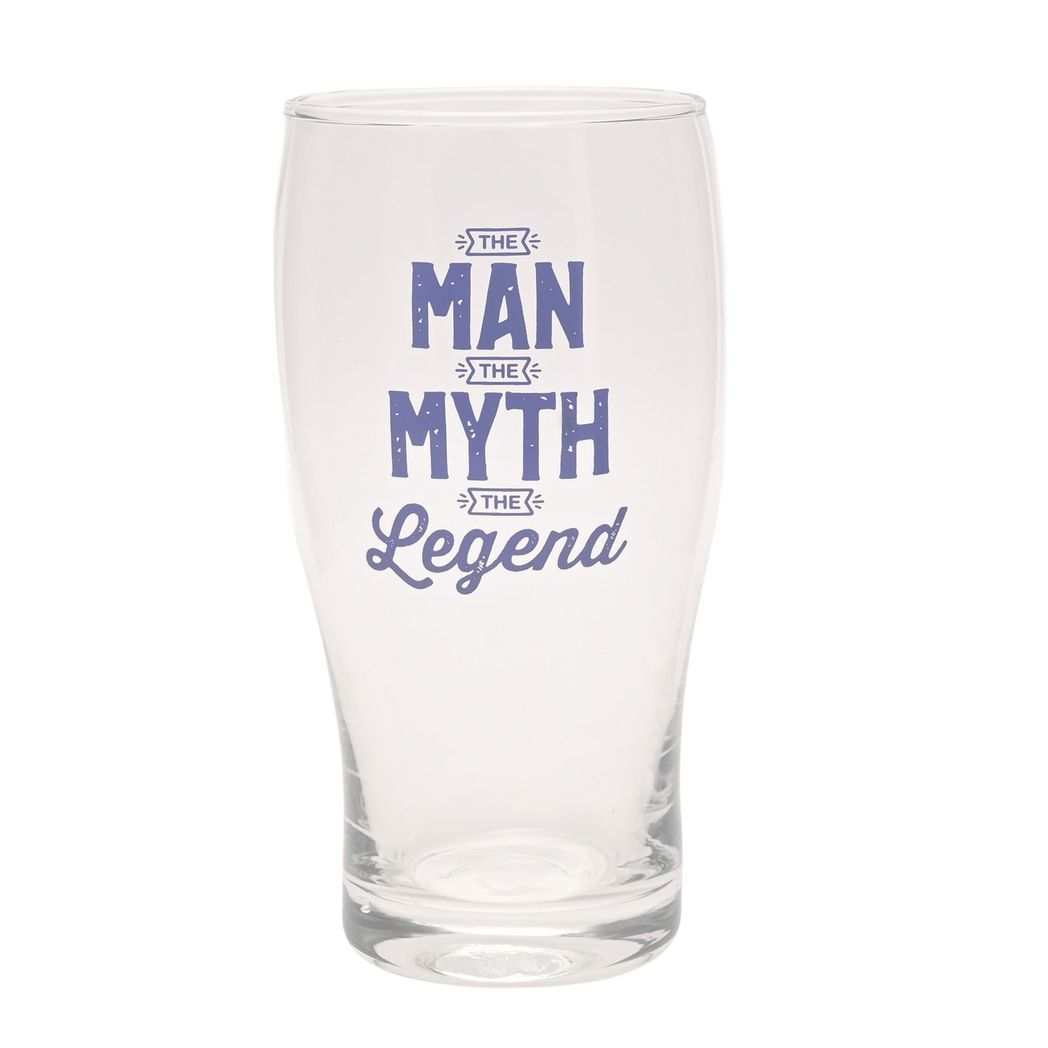 Well Crafted Pint Glass and Coaster Set - The Legend