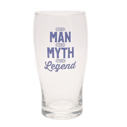 Well Crafted Pint Glass and Coaster Set - The Legend