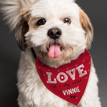 Valentines Dog Bandana Funny Dog Valentines Gifts