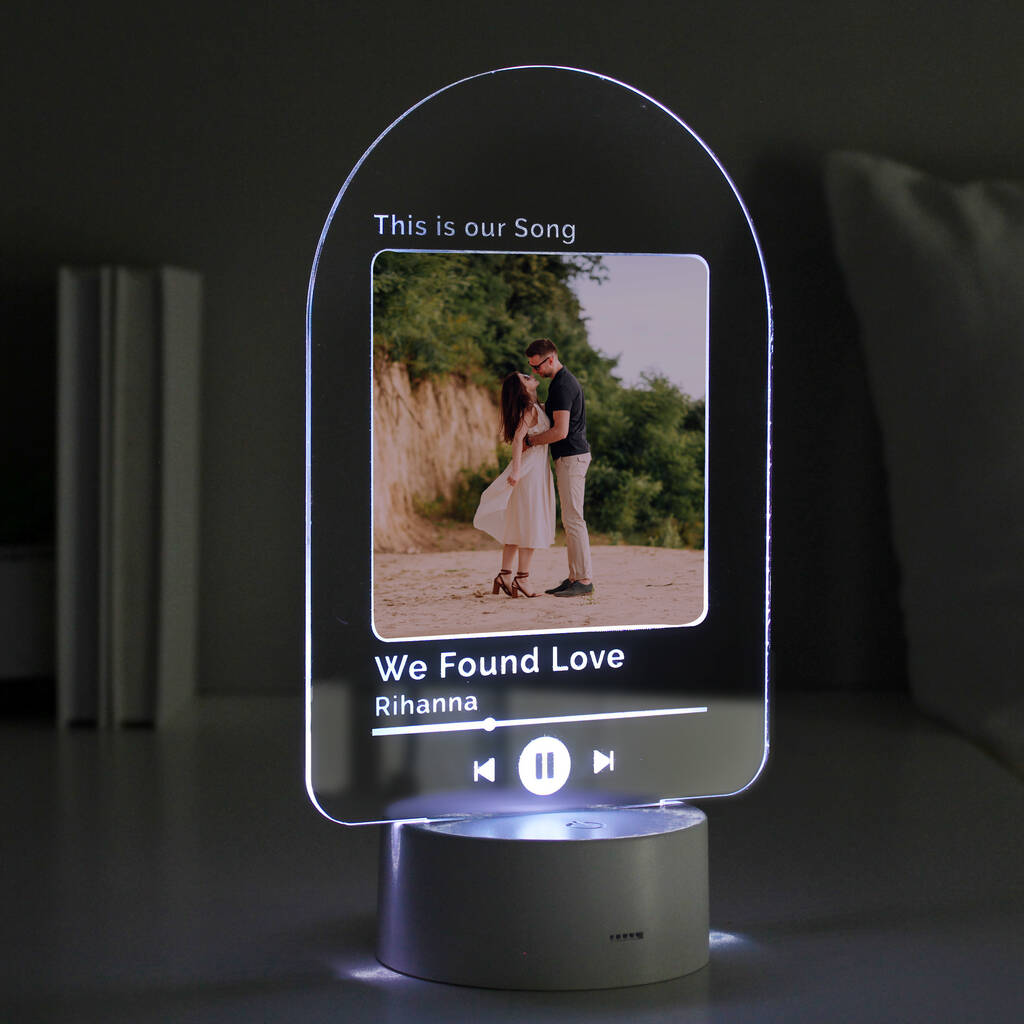Anniversary Gifts Our Song LED Light Ornament