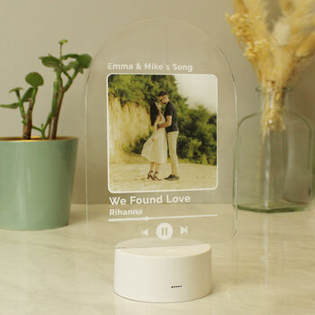 Anniversary Gifts Our Song LED Light Ornament
