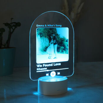 Anniversary Gifts Our Song LED Light Ornament