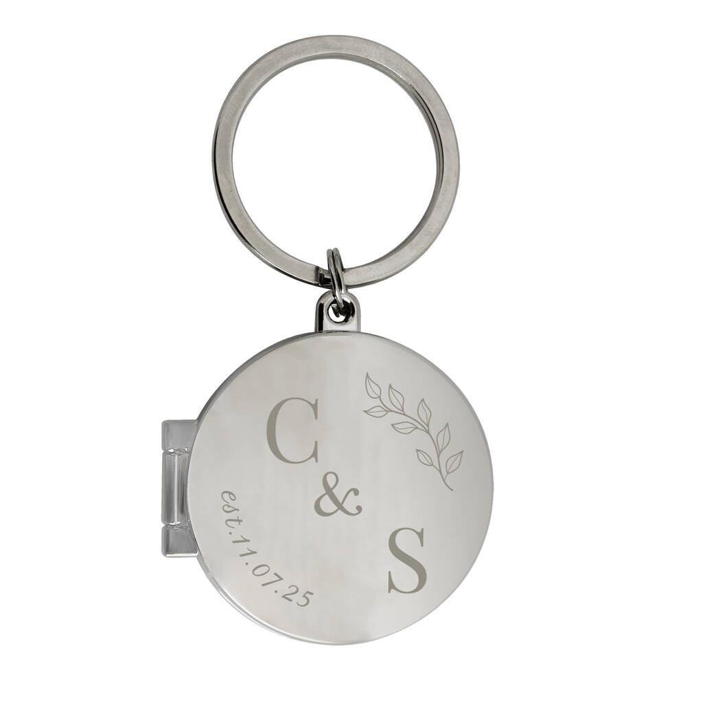Anniversary Gifts Photo Locket Keyring
