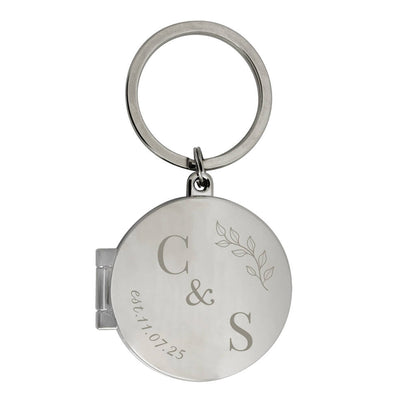 Anniversary Gifts Photo Locket Keyring
