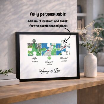 Wedding Anniversary Gifts Couples Love Story Print