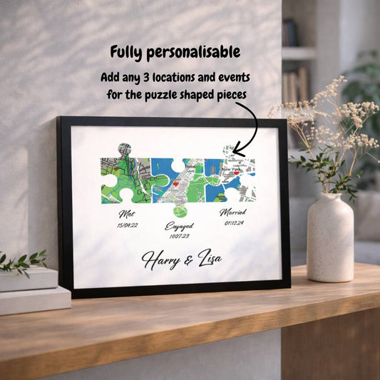 Wedding Anniversary Gifts Couples Love Story Print