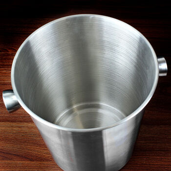 Wedding Anniversary Gifts Personalised Monogram Stainless Steel Ice Bucket