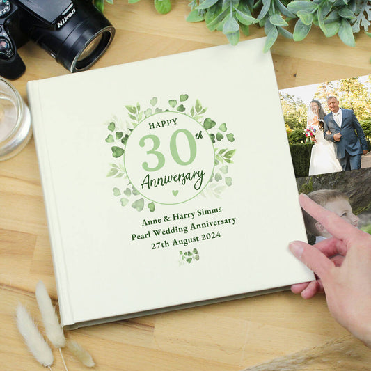 Wedding Anniversary Photo Album Personalised Gift