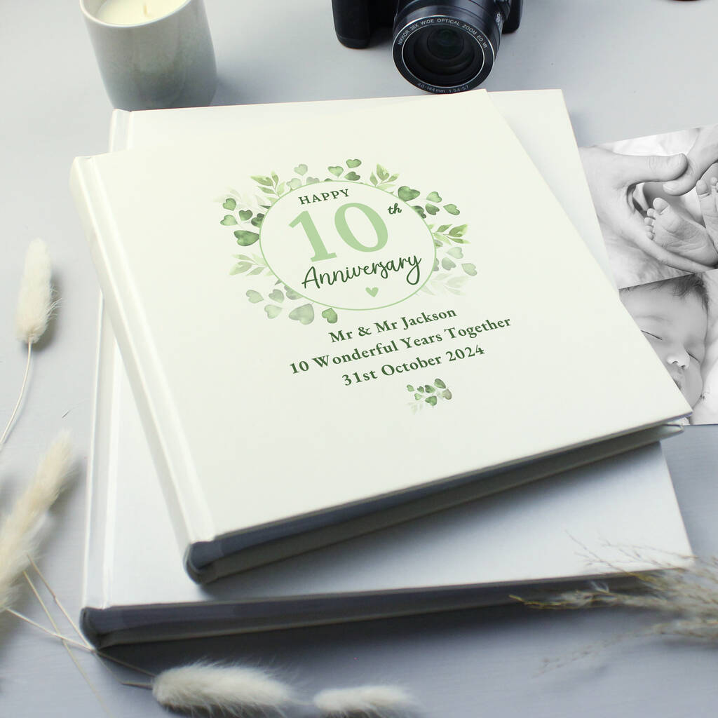 Wedding Anniversary Photo Album Personalised Gift