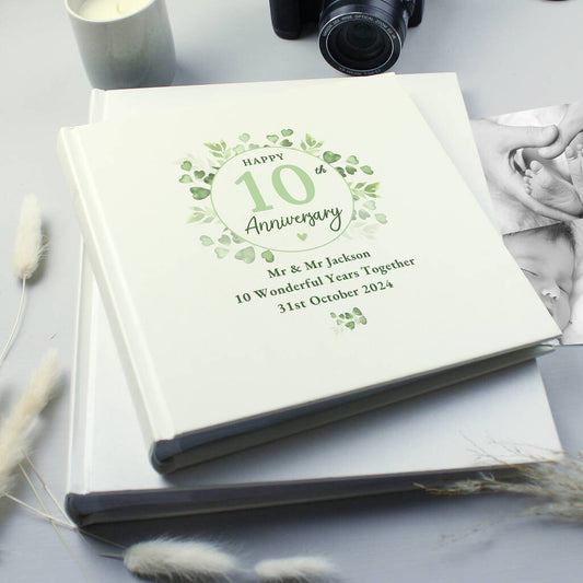 Wedding Anniversary Photo Album Personalised Gift