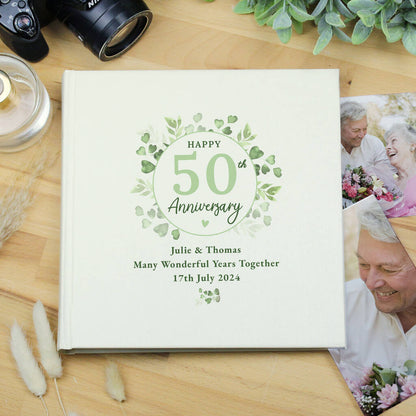 Wedding Anniversary Photo Album Personalised Gift