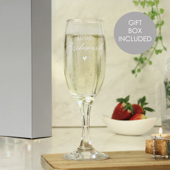 Wedding Champagne Flutes Bride Gifts