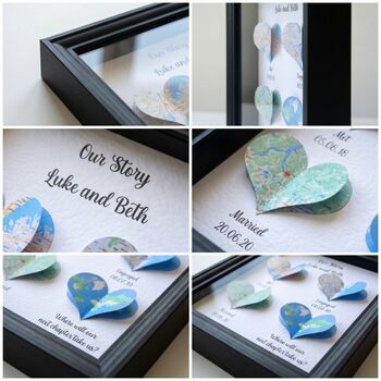 Wedding Gifts For Couples Anniversary Gifts Milestone Print