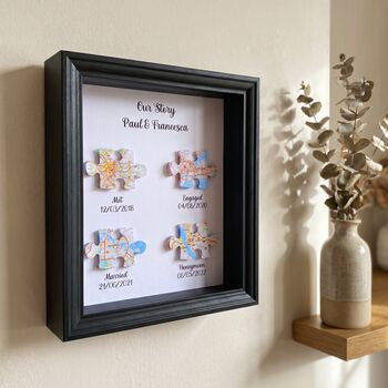 Wedding Gifts Met Engaged Married Locations Print