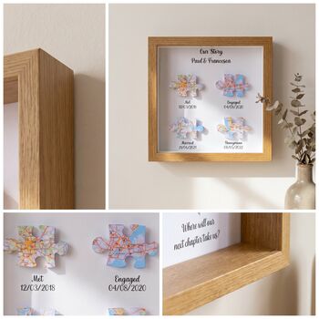 Wedding Gifts Met Engaged Married Locations Print