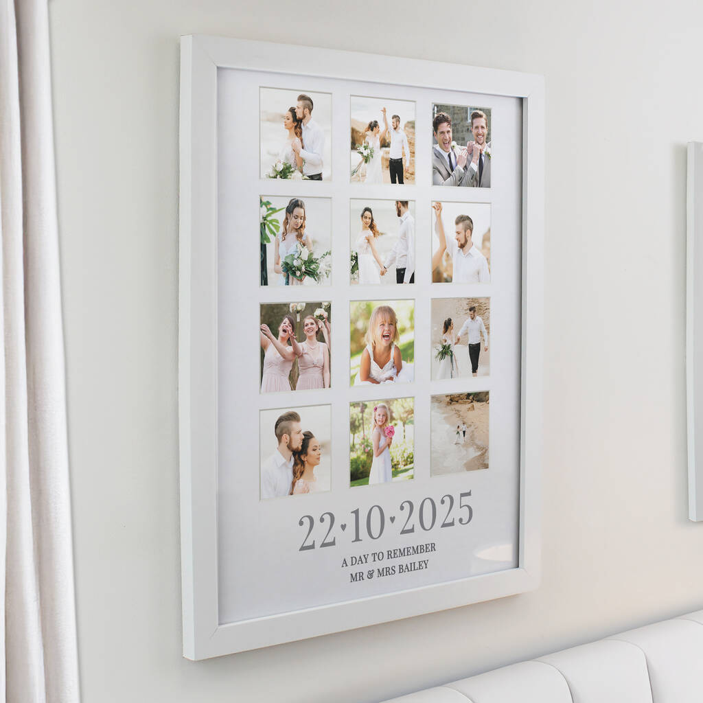 Wedding Gifts Special Date Photo Frame For Her And Him