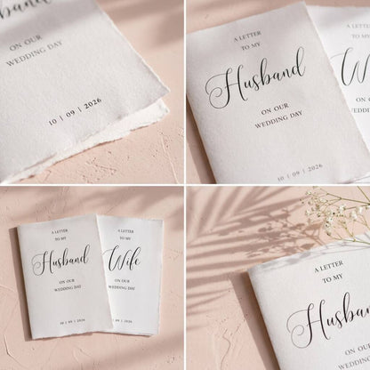 Wedding Vow Cards Husband And Wife Vow Books