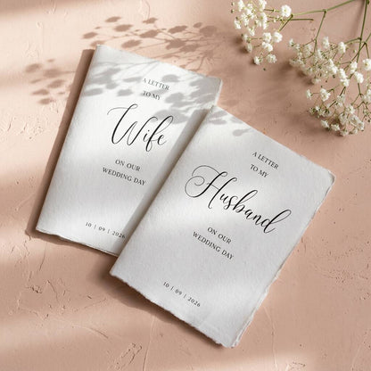Wedding Vow Cards Husband And Wife Vow Books