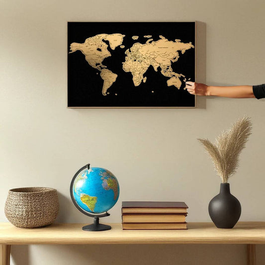World Scratch Map Travel Gifts