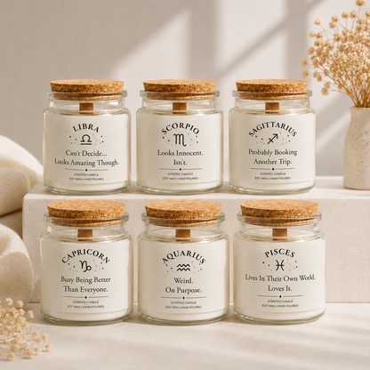 Zodiac Candles